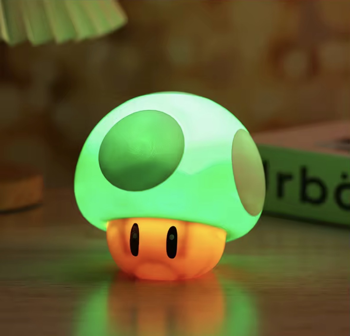مصباح فطر ماريو الأخضر - Super Mario 💚🍄