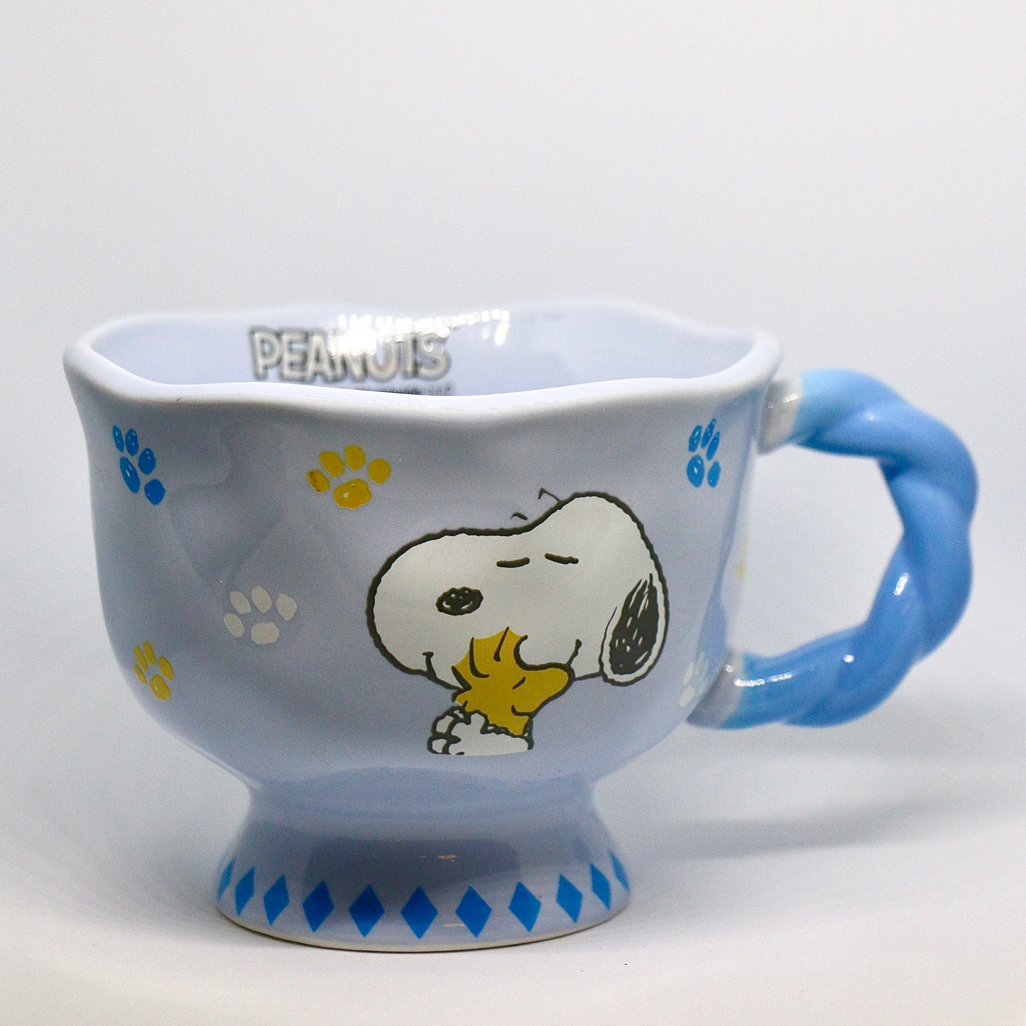 Snoopy Ceramic Mug – Cozy Hug Edition (Blue)