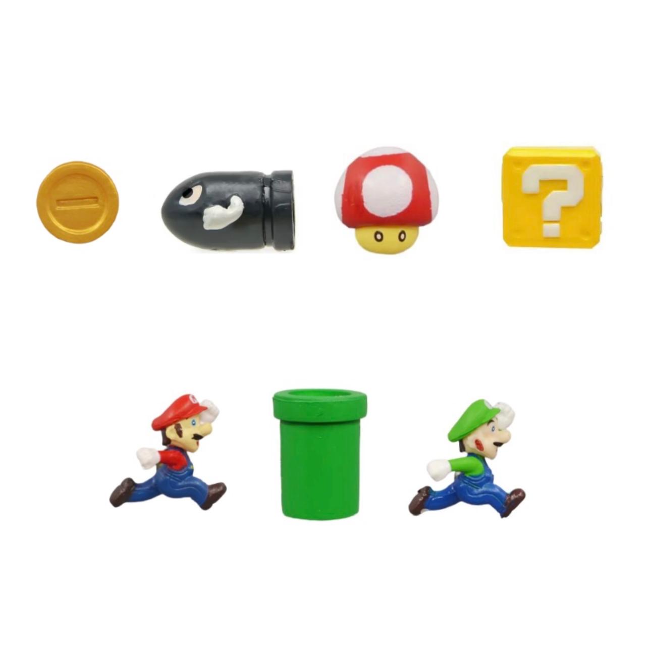 طقم مغناطيس ثلاجة مستوحى من ألعاب المنصات الكلاسيكية – 7 قطع (حجم صغير)