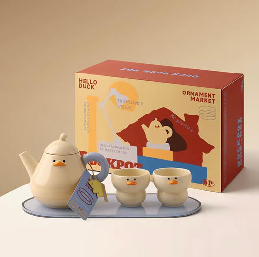 Hello Duck Tea Set – 4 Pcs Set